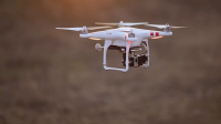 Drone DJI Phantom 2 + GoPro 4 Black (lens 35mm) homologué DGAC