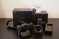 Fuji X-T3 + Fuji 23mm f/1.4 + accesoires