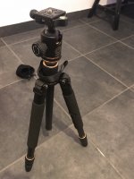 Trepied Andoer QZSD Q999C fibre de carbone