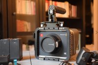 Caméra Blackmagic 4K équipée