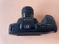 Blackmagic 4k bmpcc avec objectif 12/42 lumix