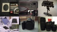 Kit 5D Mark III + Optiques, Accessoires + Dji Osmo +, Glidecam HD4000