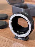 Bague objectif : Metabones (MarkV) - Bague d’adaptation d'objectif Canon EF vers Boitier Sony E-Mount
