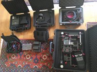 Rig video complet pour Canon 5D MK3 -MK4 avec valises.