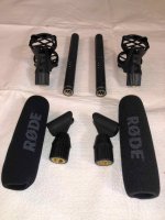Une paire de micros RODE NTG-1