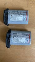 2 batteries pour Canon 1DX Mark II & III (LP-E19)