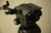 Trépied vidéo pro manfrotto 546 BK , tête fluide 504HD