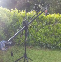 GRUE VIDEO PROAIM 12ft + TETE MOTORISEE JR PAN TILT HEAD