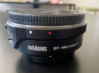 Vendu Bague d'adaptation Canon EF vers monture Micro 4/3 - Metabones