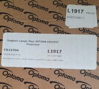 LAMPE L1917 OPTOMA