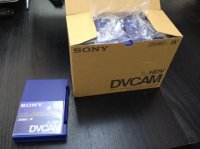 Lot de 10 Cassettes DVCAM Sony 64 min neuves