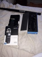 Lot micro Sennheiser MKE 600 / Zoom H5 / Perche rode Boompole