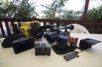 Caméra HDV SONY HVR-V1 + caisson étanche + accessoires