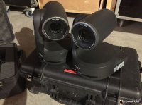 2 Caméras tourelles Panasonic HE120 + remote RP120