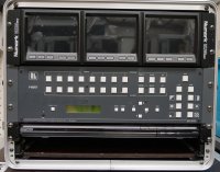 Double scaler Kramer VP-747 avec moniteur Numark VM03MKII