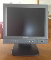 MONITEUR PROFESSIONNEL VIDEO SONY LMD-1410, état nickel