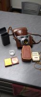 Lot argentique 2 : Boitier Optima Ia + 2 filtres ZEIS + boite à pellicules