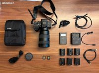 Sony A7S III + 24-70mm GM f/2.8 + CFexpress + batteries (pack vidéo pro)