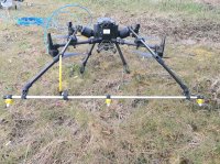 Vend rampe pulvérisation pour drone Matrice 300