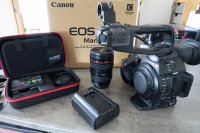 Canon EOS C100 Mark II + 24-105mm f/4 + Ninja Star