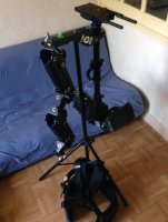 Vend Steadycam Aigle Concorde II (jusqu'à 15kg)