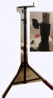 Trépied docking bracket équilibrage steadicam 20Kg