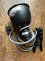 Lampe PINZA Photoflood 115 sur pince multi-directionnelle