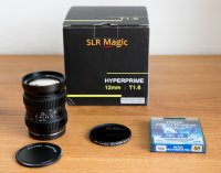 SLRMagic 12 mm T1.6 Hyperprime + filtre ND Hoya