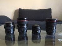 Canon EOS 5D MARK III+ objectif 24-105mm + objectif 17- 40mm +objectif 50mm + objectif 85mm
