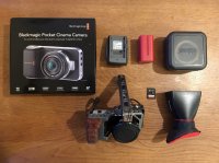 Blackmagic Pocket + Speedbooster + cage