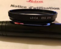 Filtre original Leica UV-A E55