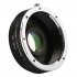 Bague Adaptatrice ZHONGYI OPTICS EOS vers M43 (équivalent SpeedBooster Metabones)