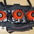 Lot de 3 projecteurs mandarine