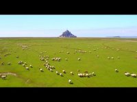 Entreprise drone France - Mont St Michel Drone